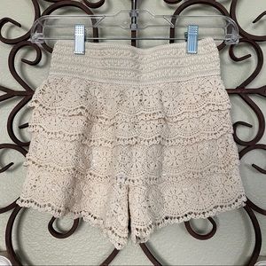 Crochet Lace Shorts